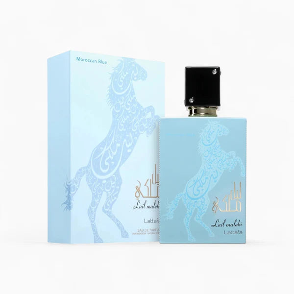 Lail Maleki Moroccan Blue – Lattafa 100ml (Eau de Parfum)